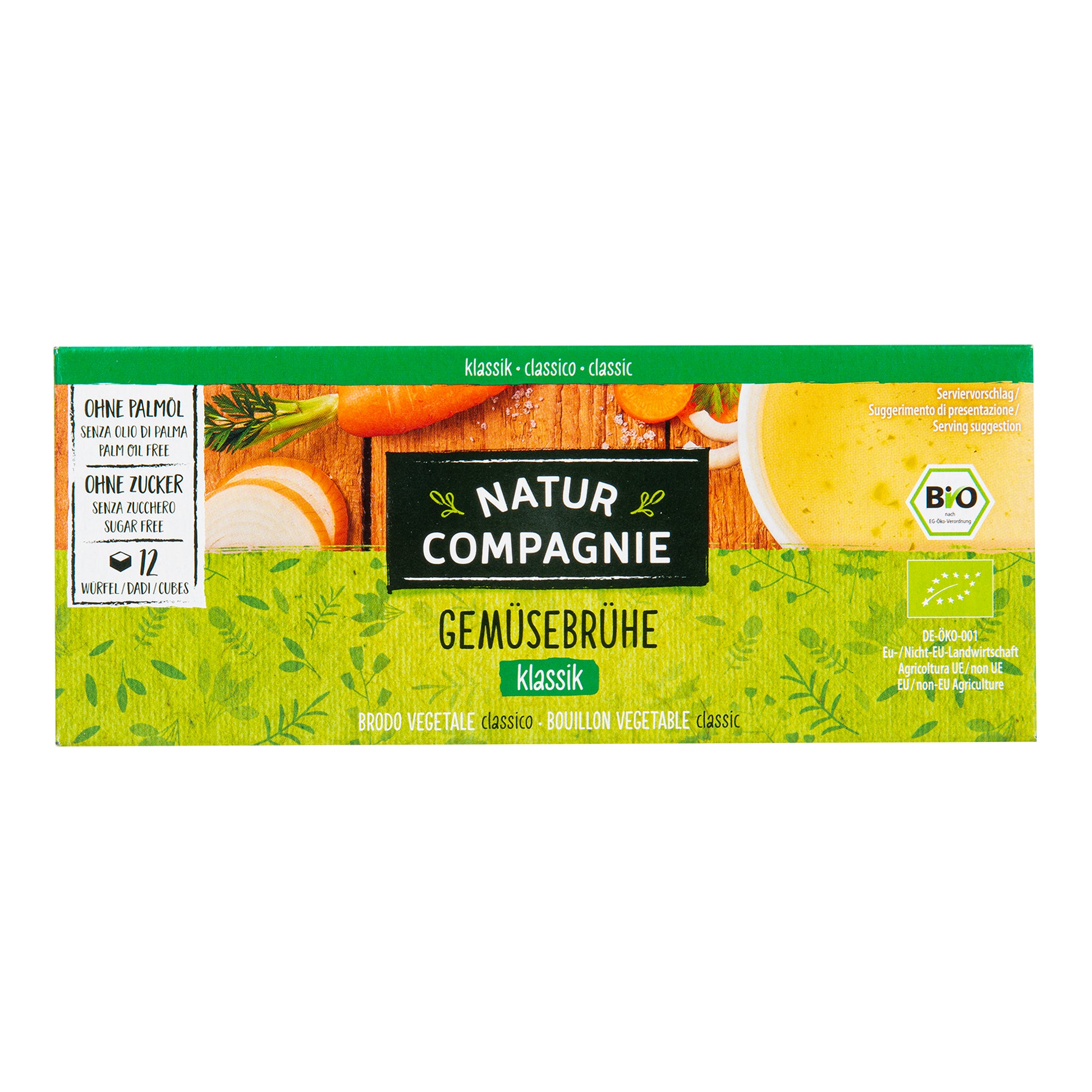 Bujon zeleninový kostky 126 g BIO NATUR COMPAGNIE Bujon zeleninový kostky 126 g BIO NATUR COMPAGNIE
