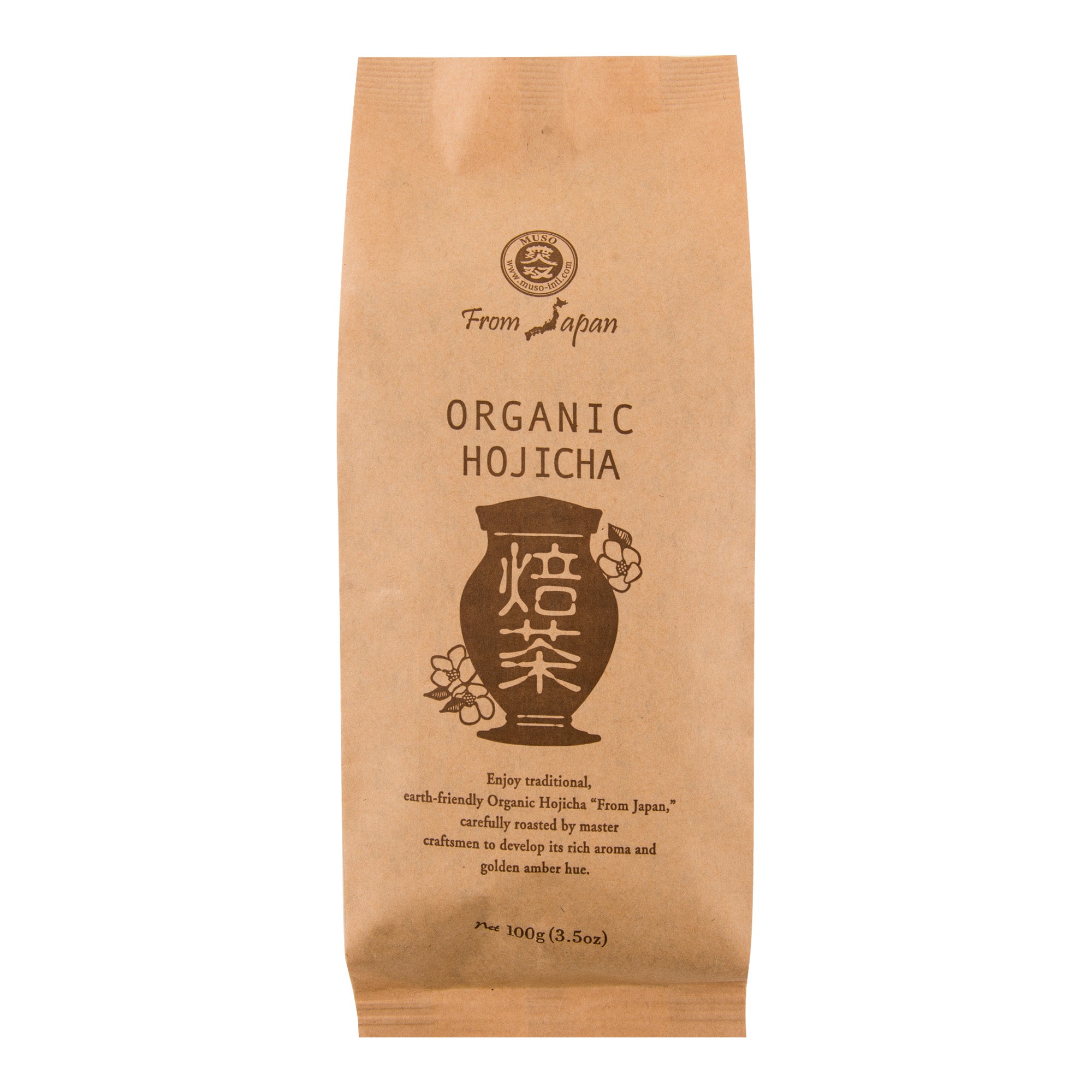 Čaj Hojicha sypaný 100 g BIO MUSO Čaj Hojicha sypaný 100 g BIO MUSO