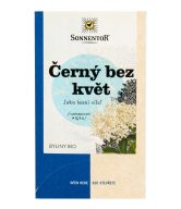 Čaj Černý bez květ 27 g BIO   SONNENTOR