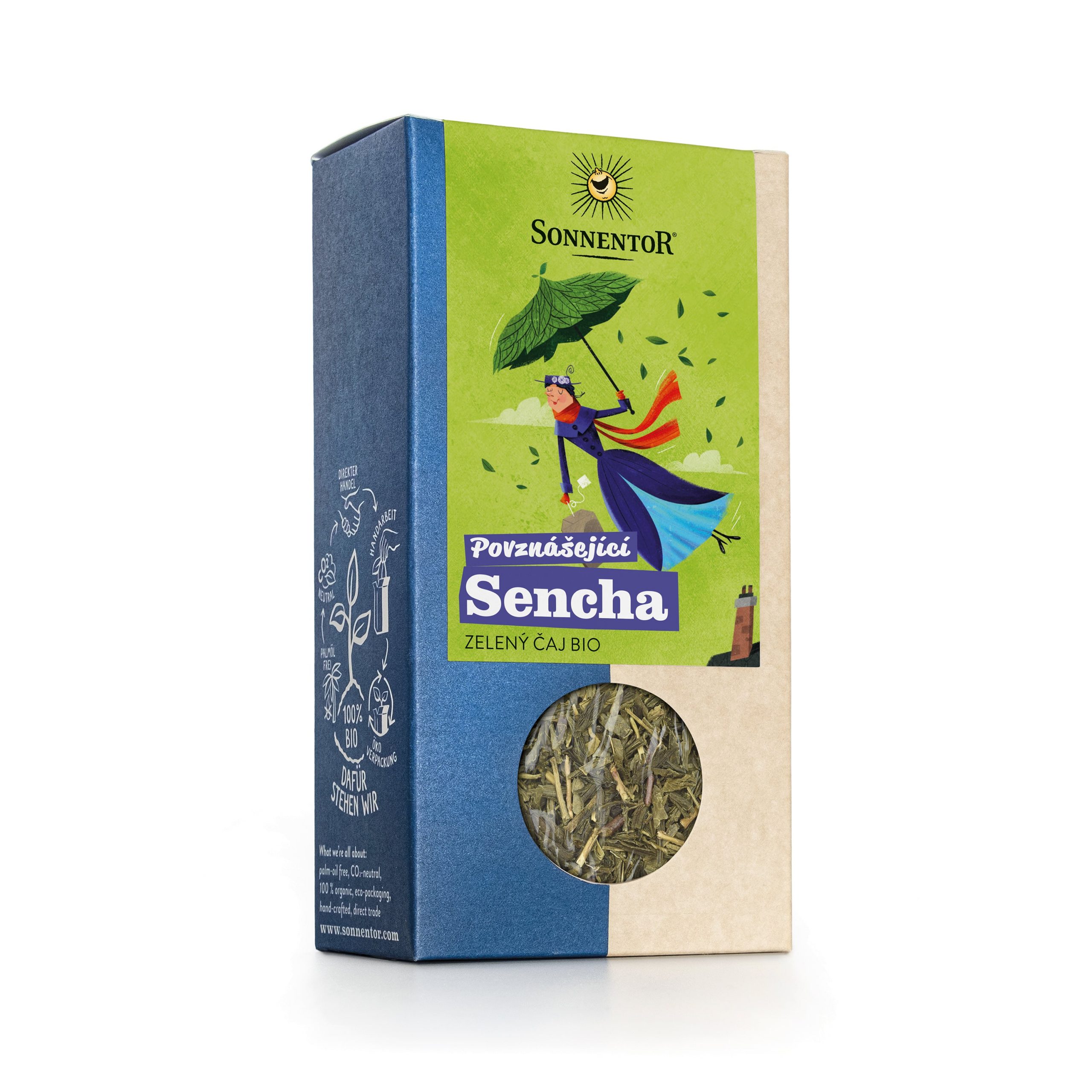 Čaj Zelený Sencha sypaný 70 g BIO SONNENTOR Čaj Zelený Sencha sypaný 70 g BIO SONNENTOR