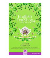 Čaj Zelený s jasmínem a květem bezu 20 sáčků BIO   ENGLISH TEA SHOP