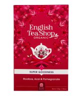 Čaj Rooibos s acai a granátovým jablkem 20 sáčků BIO   ENGLISH TEA SHOP