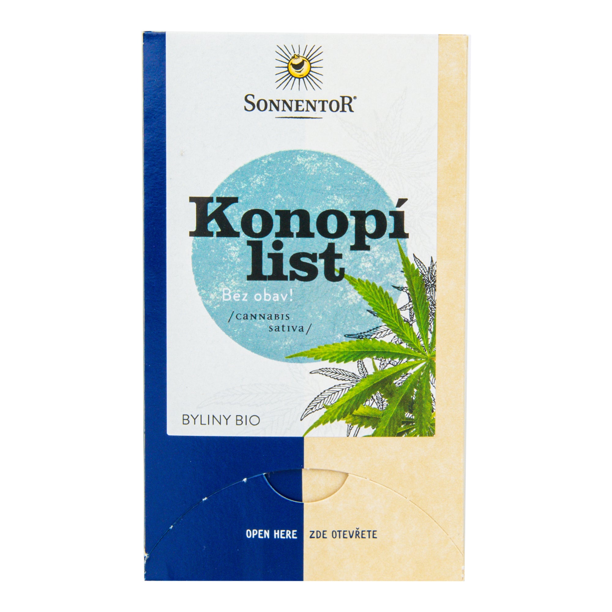 Konopí list porcovaný 27 g BIO SONNENTOR Konopí list porcovaný 27 g BIO SONNENTOR