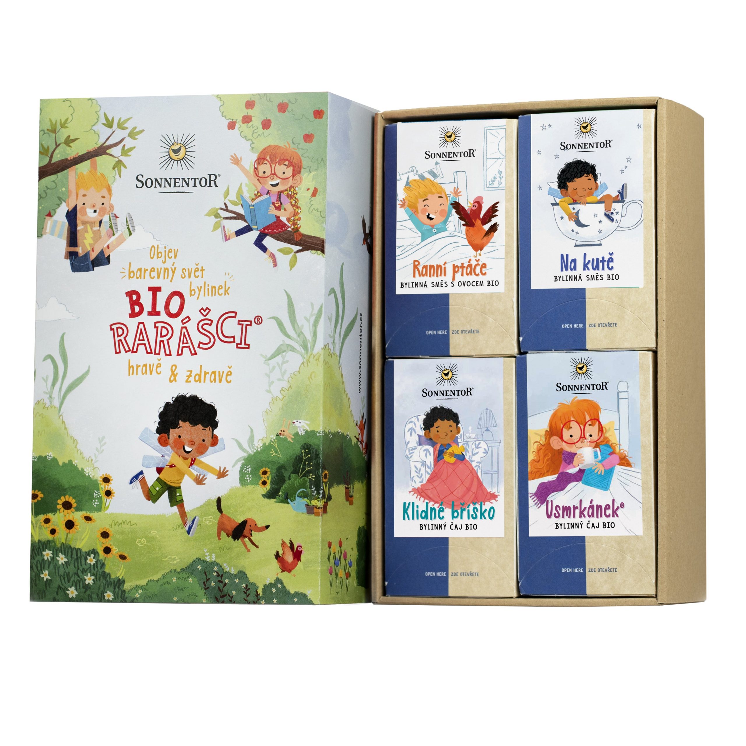 Kazeta dárková čajová - Biorarášci 322