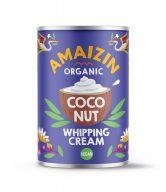 Krém kokosový ke šlehání 30 % tuku 400 ml BIO   AMAIZIN