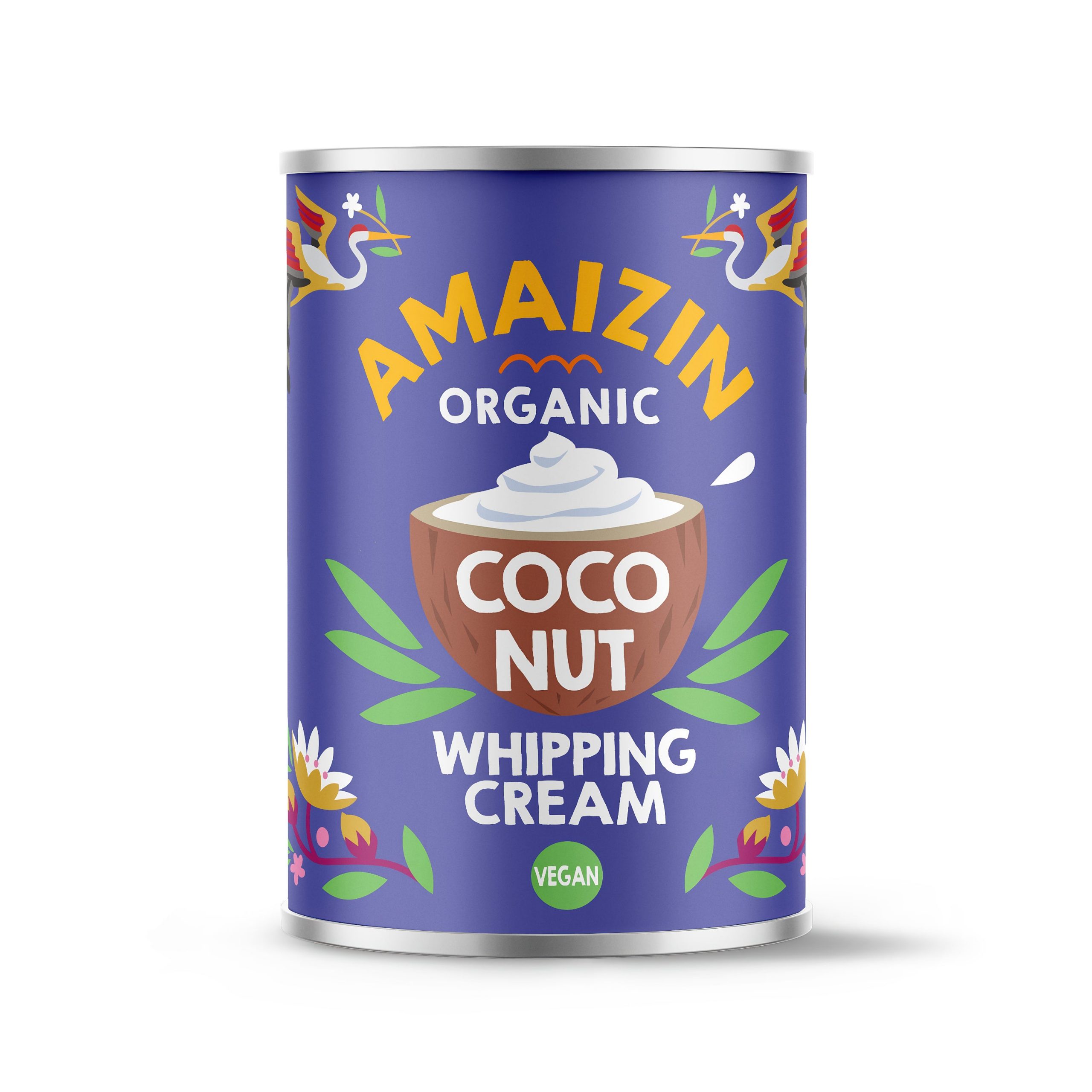 Krém kokosový ke šlehání 30 % tuku 400 ml BIO AMAIZIN Krém kokosový ke šlehání 30 % tuku 400 ml BIO AMAIZIN