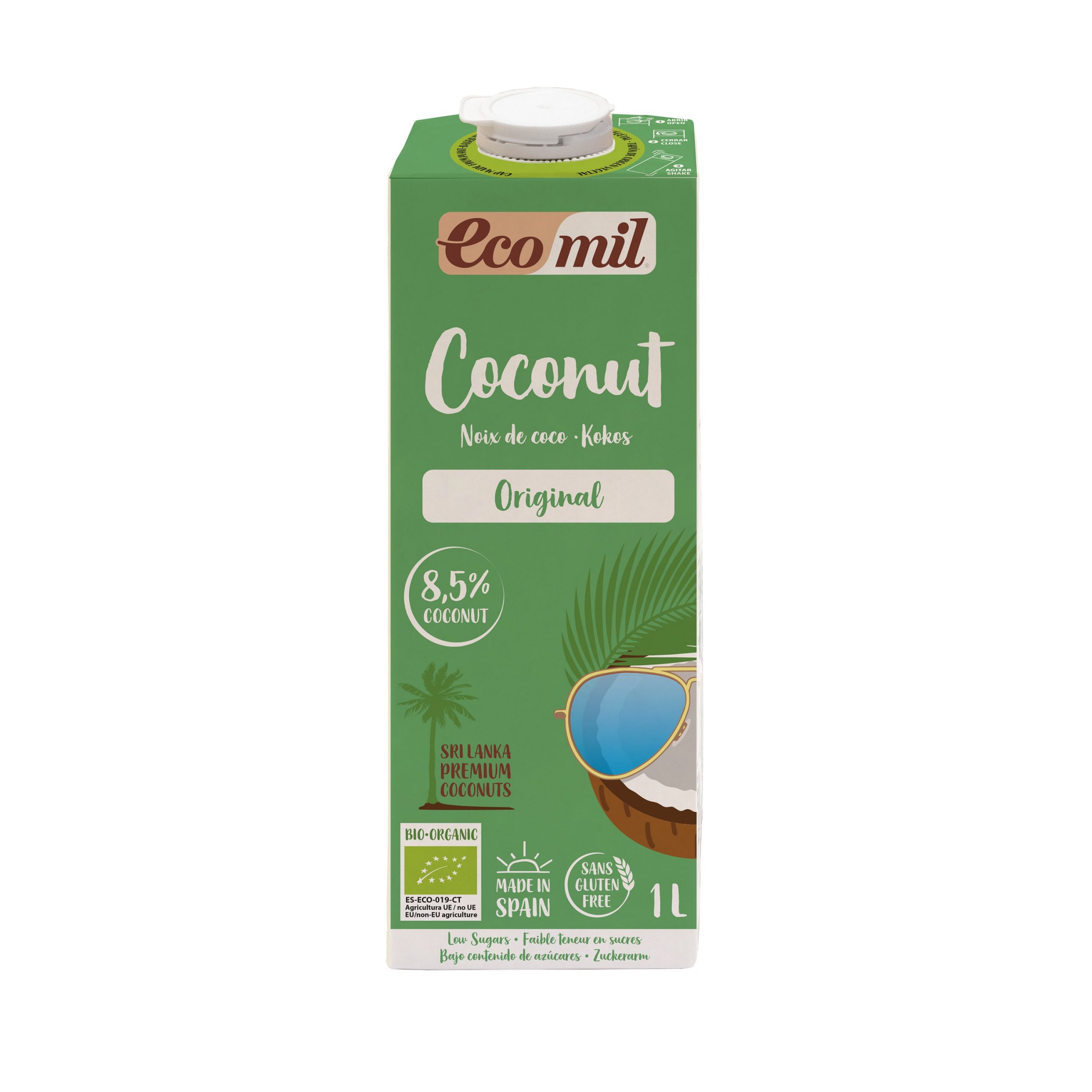 Nápoj z kokosu 1 l BIO ECOMIL Nápoj z kokosu 1 l BIO ECOMIL