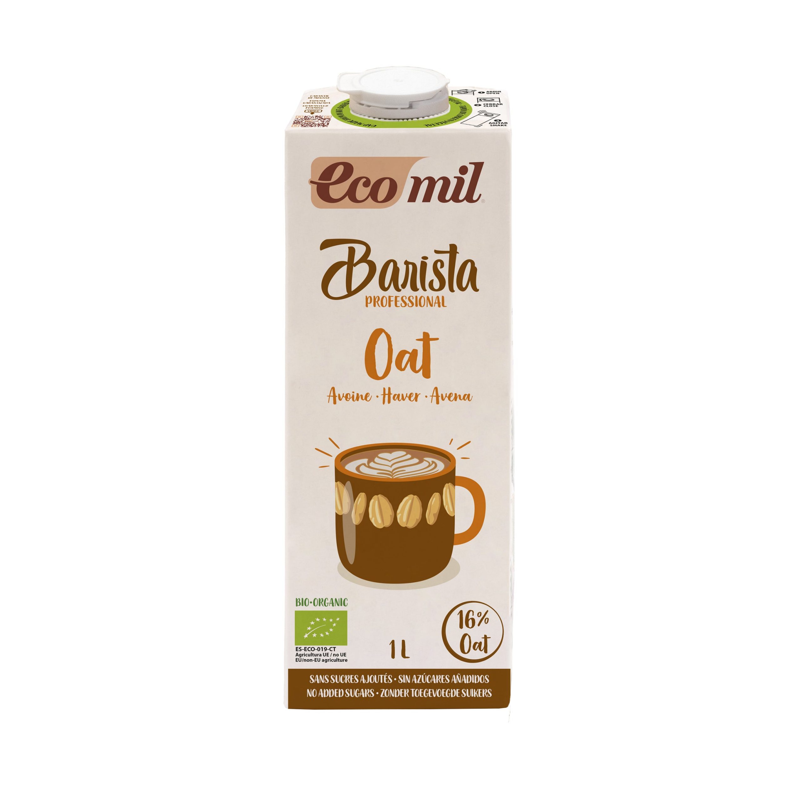 Nápoj ovesný Barista 1 l BIO ECOMIL Nápoj ovesný Barista 1 l BIO ECOMIL