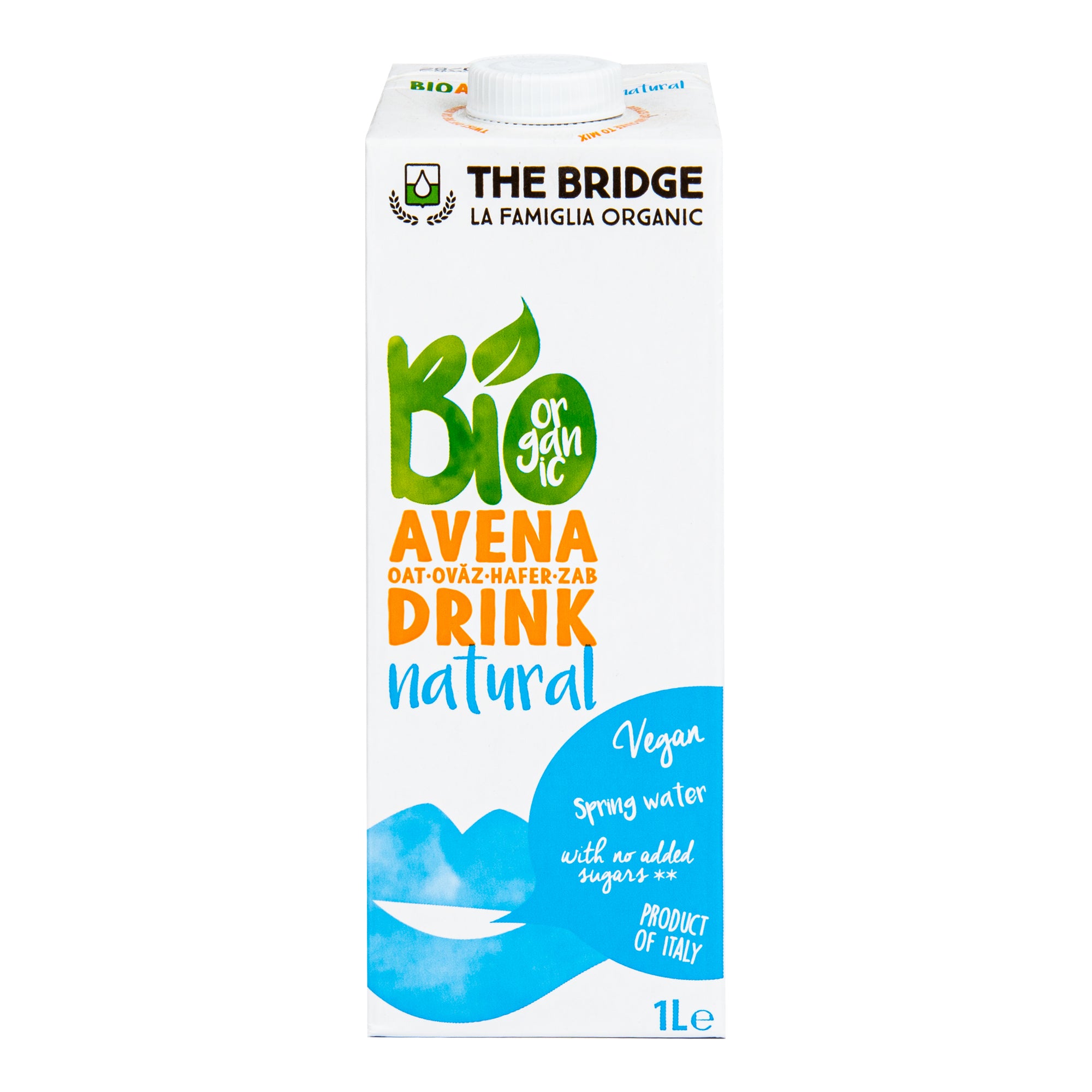 Nápoj ovesný 1 l BIO THE BRIDGE Nápoj ovesný 1 l BIO THE BRIDGE