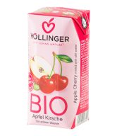 Nektar jablko višeň 200 ml BIO   HOLLINGER