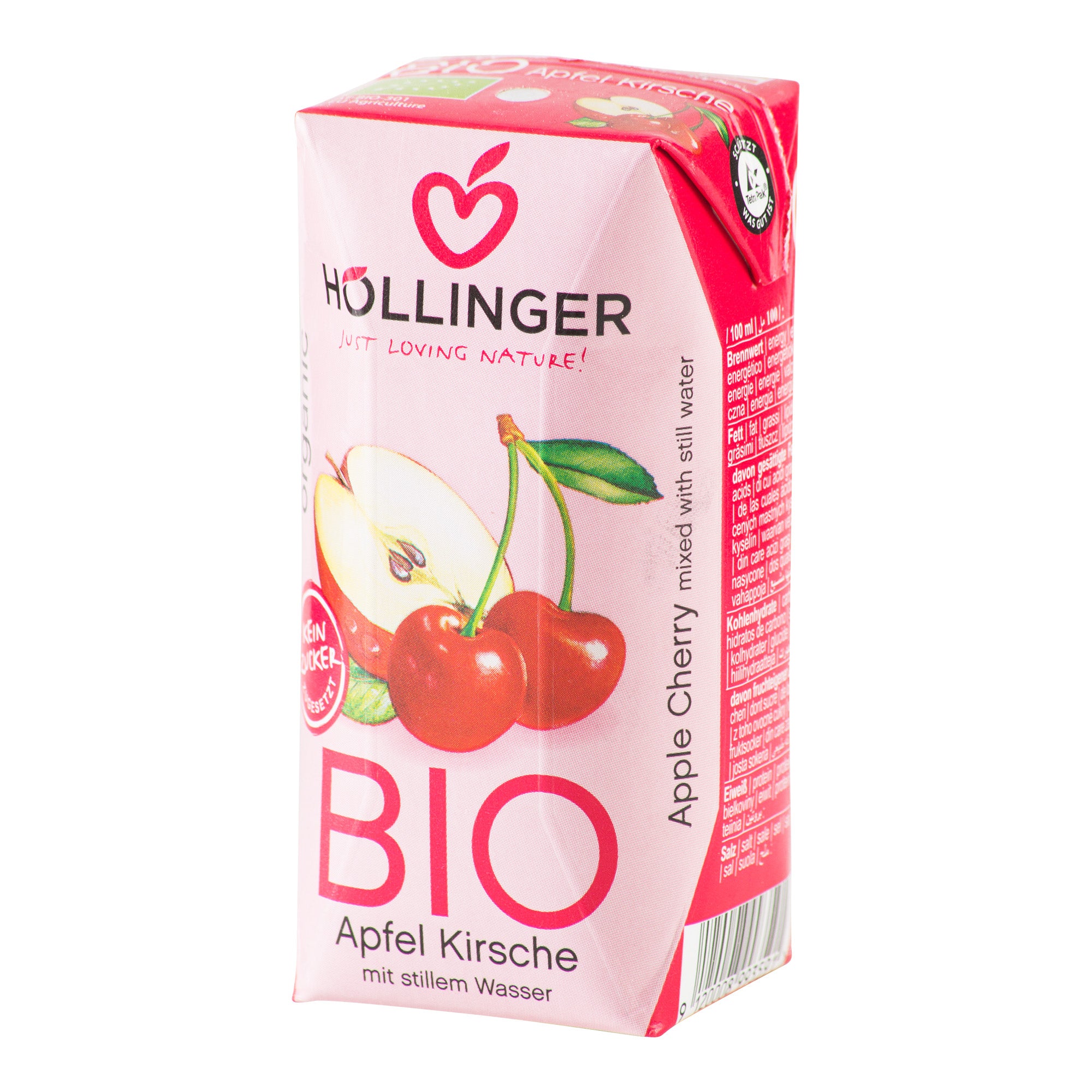 Nektar jablko višeň 200 ml BIO HOLLINGER Nektar jablko višeň 200 ml BIO HOLLINGER
