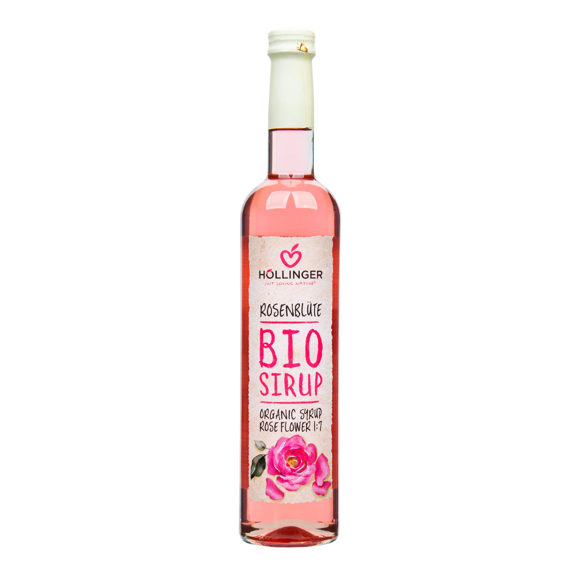 Sirup květ růže 500 ml BIO HOLLINGER Sirup květ růže 500 ml BIO HOLLINGER
