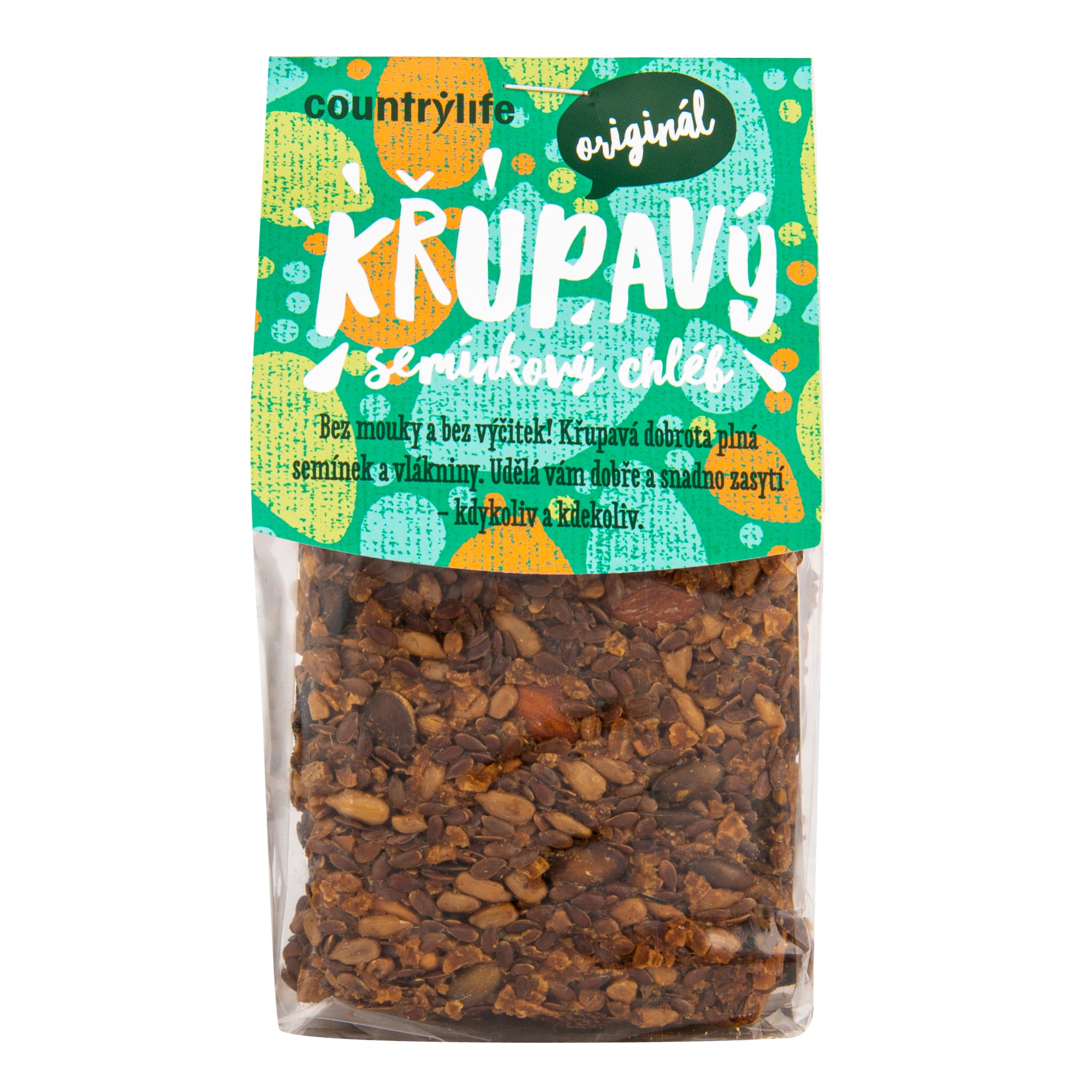 Chléb semínkový křupavý 150 g COUNTRY LIFE Chléb semínkový křupavý 150 g COUNTRY LIFE