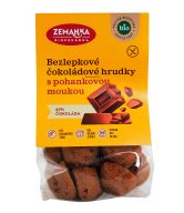 Zemanka Pohankové hrudky s čokoládou BIO - bezlepkové (100 g) - bezlepkové mlsání s 60% čokoládou