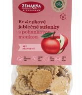 Zemanka Jablečné sušenky s pohankovou moukou BIO - bezlepkové (100 g) - bezlepkové mlsání vhodné i pro vegany
