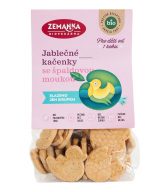 Kačenky jablečné se špaldovou moukou 100 g BIO   ZEMANKA - veganské mlsání pro děti od 1 roku