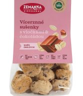 Zemanka Vícezrnné sušenky s vločkami a čokoládou BIO (100 g) - se směsí obilovin a 60% čokoládou