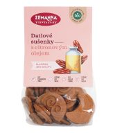 Zemanka Datlové sušenky s citronovým olejem BIO (100 g) - veganské mlsání bez palmového tuku