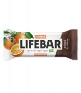 Tyčinka Lifebar pomeranč v čokoládě RAW 40 g BIO   LIFEFOOD