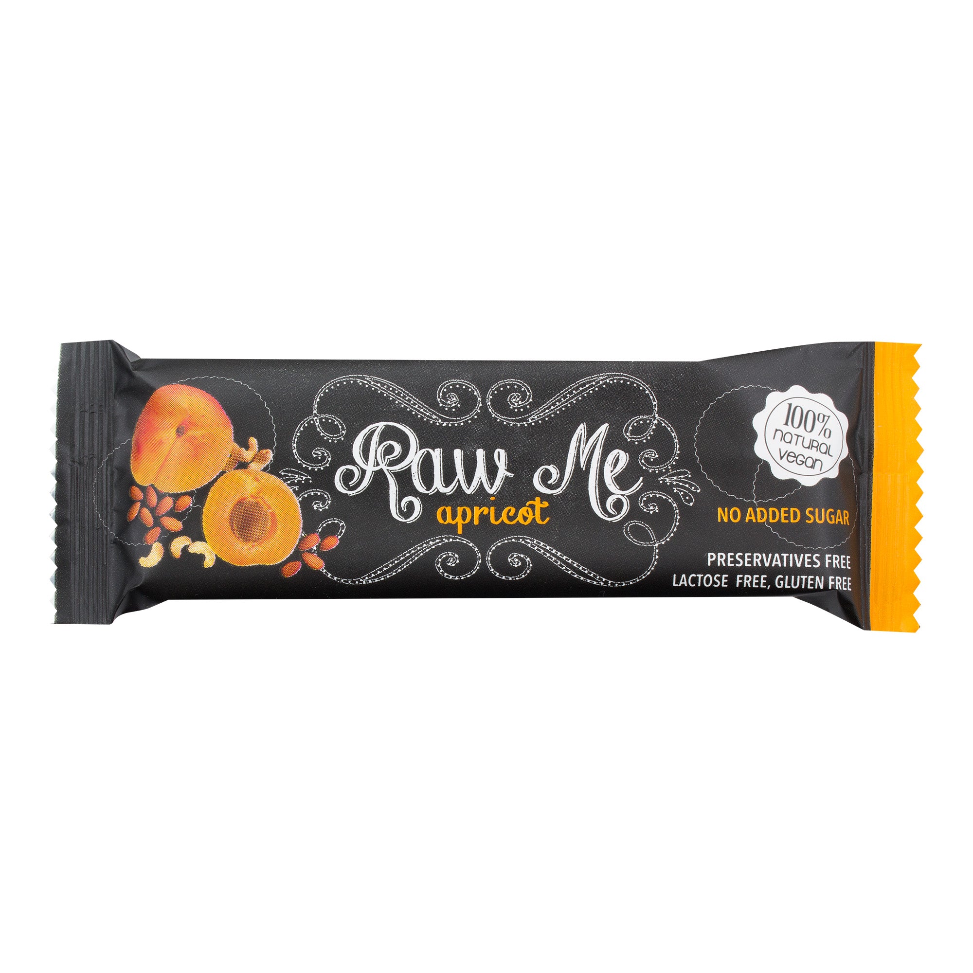 Raw Me Tyčinka ovocná s příchutí meruňky (45 g) Raw Me Tyčinka ovocná s příchutí meruňky (45 g)