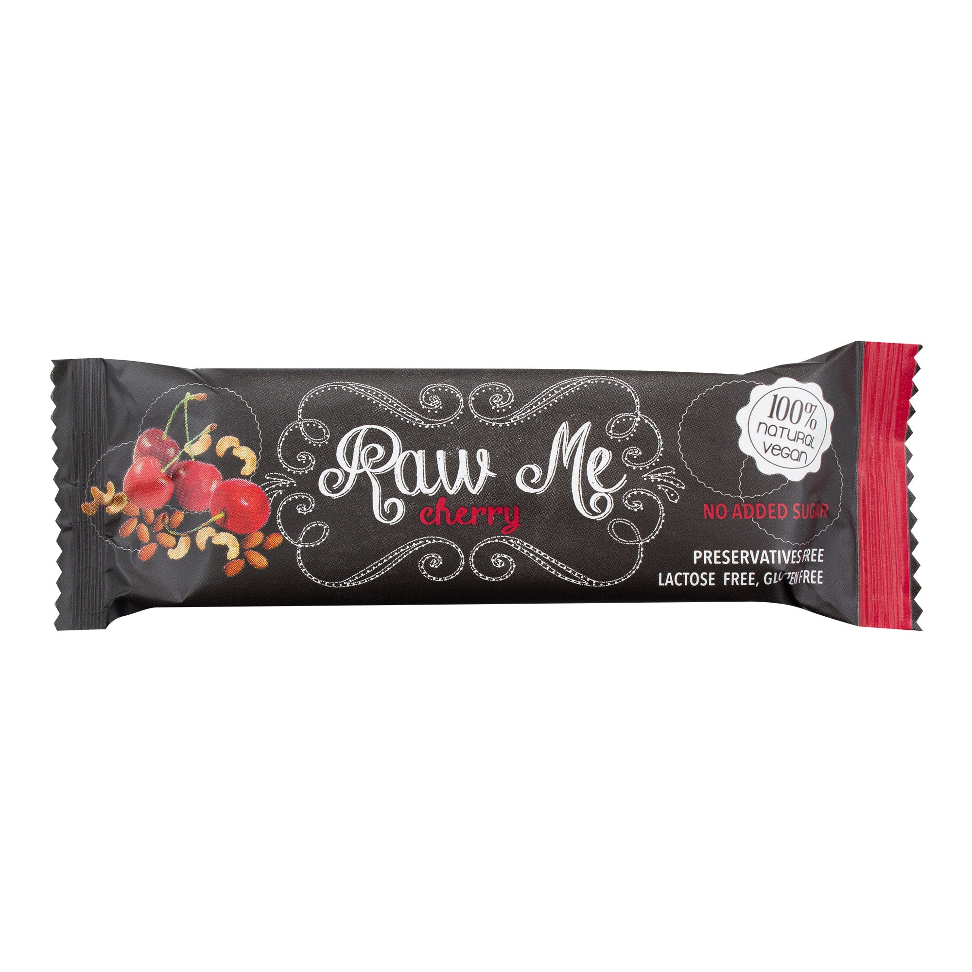 Raw Me Tyčinka ovocná s příchutí třešně (45 g) Raw Me Tyčinka ovocná s příchutí třešně (45 g)