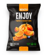 Chipsy bramborové s dýní a rozmarýnem 40 g   JOXTY ENJOY CHIPS