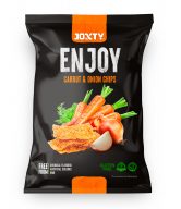 Chipsy bramborové s mrkví a cibulí 40 g   JOXTY ENJOY CHIPS
