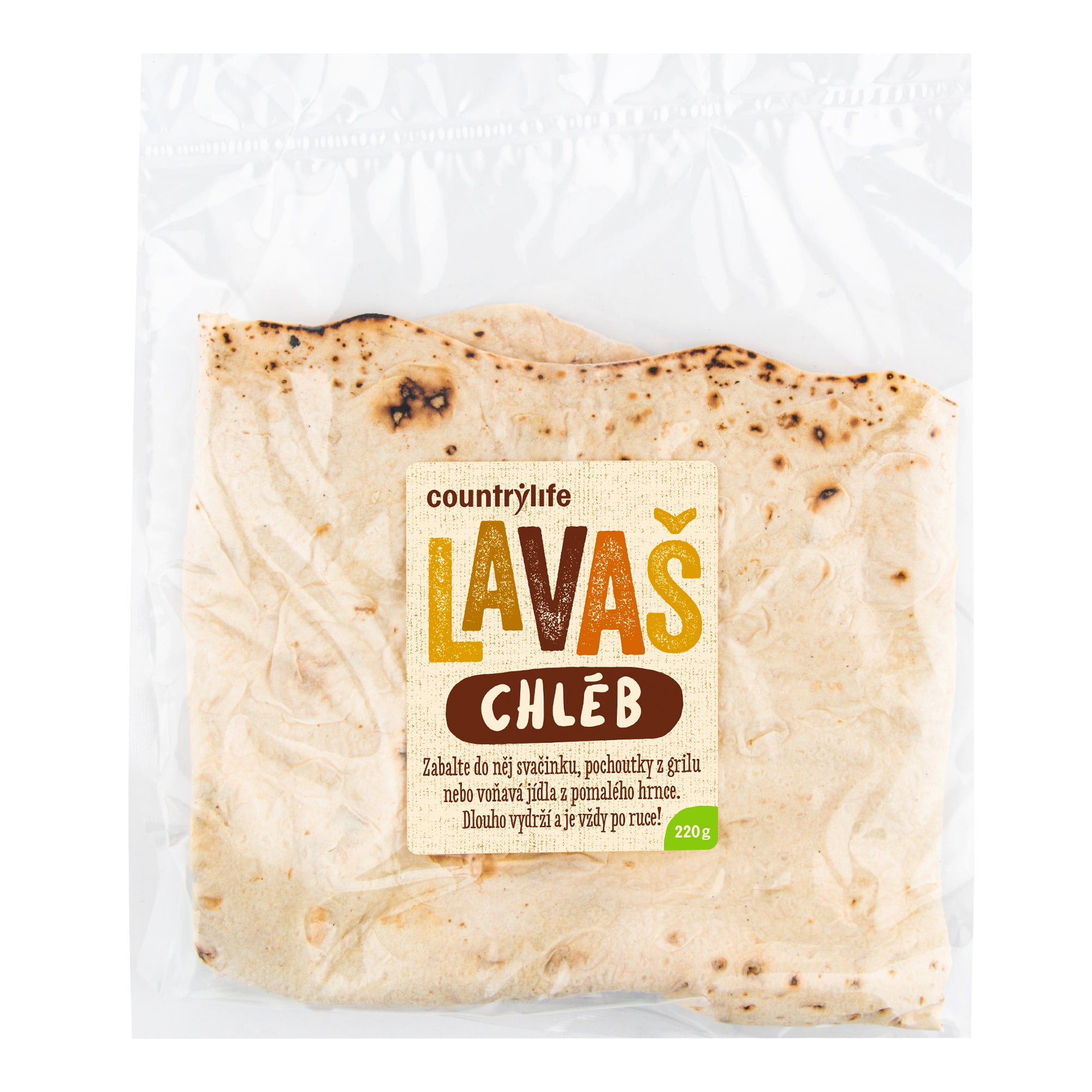 Chléb Lavaš 220 g COUNTRY LIFE Chléb Lavaš 220 g COUNTRY LIFE