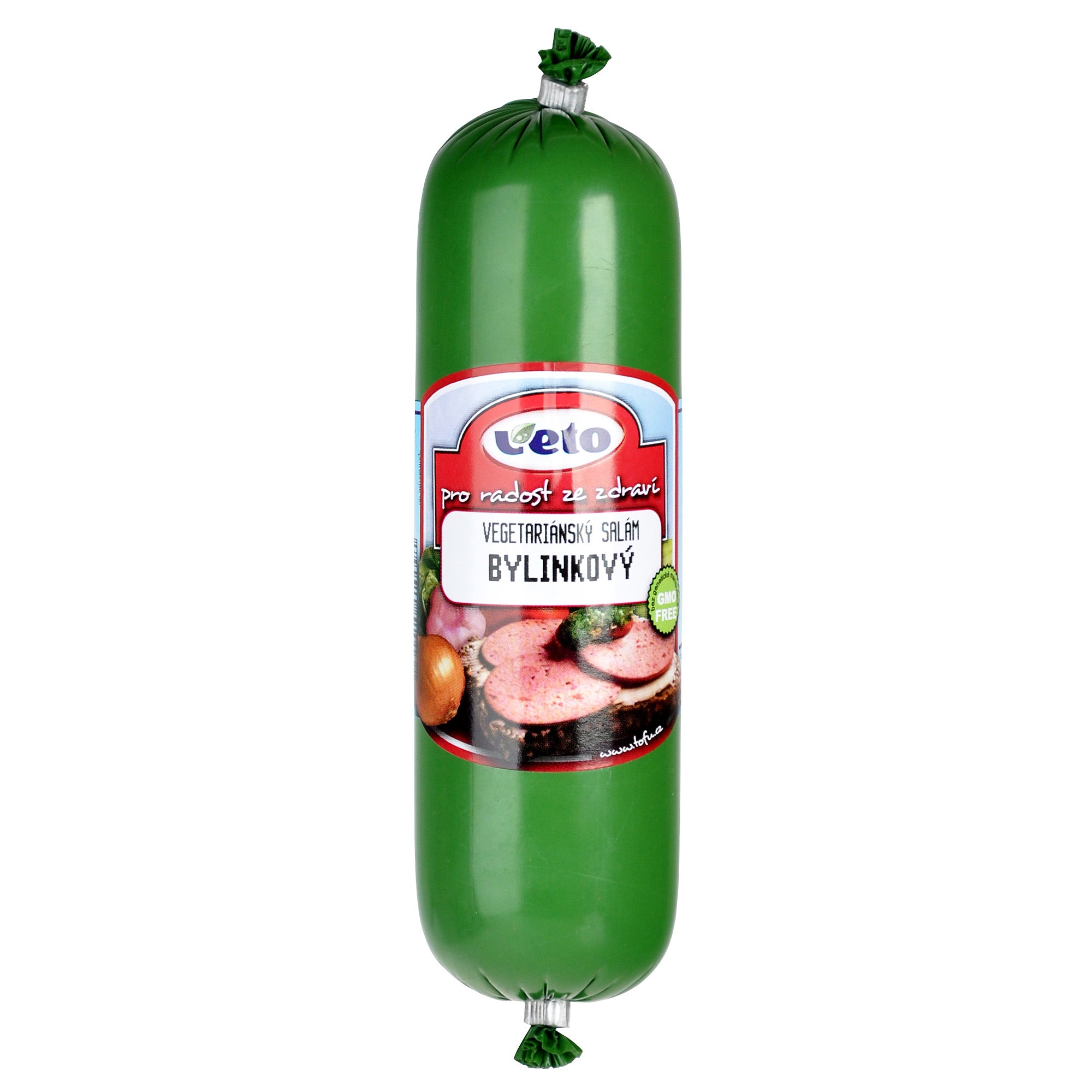 Salám bylinkový vegetariánský 220 g VETO ECO Salám bylinkový vegetariánský 220 g VETO ECO