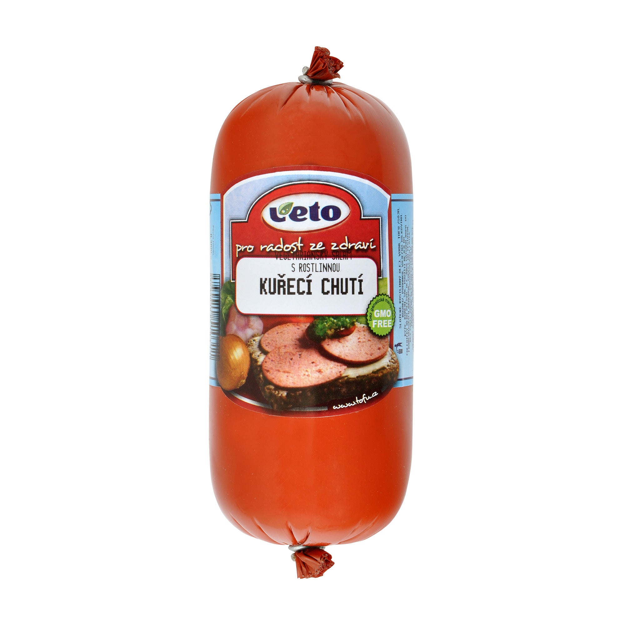 Salám kuřecí bezmasý 300 g VETO ECO Salám kuřecí bezmasý 300 g VETO ECO