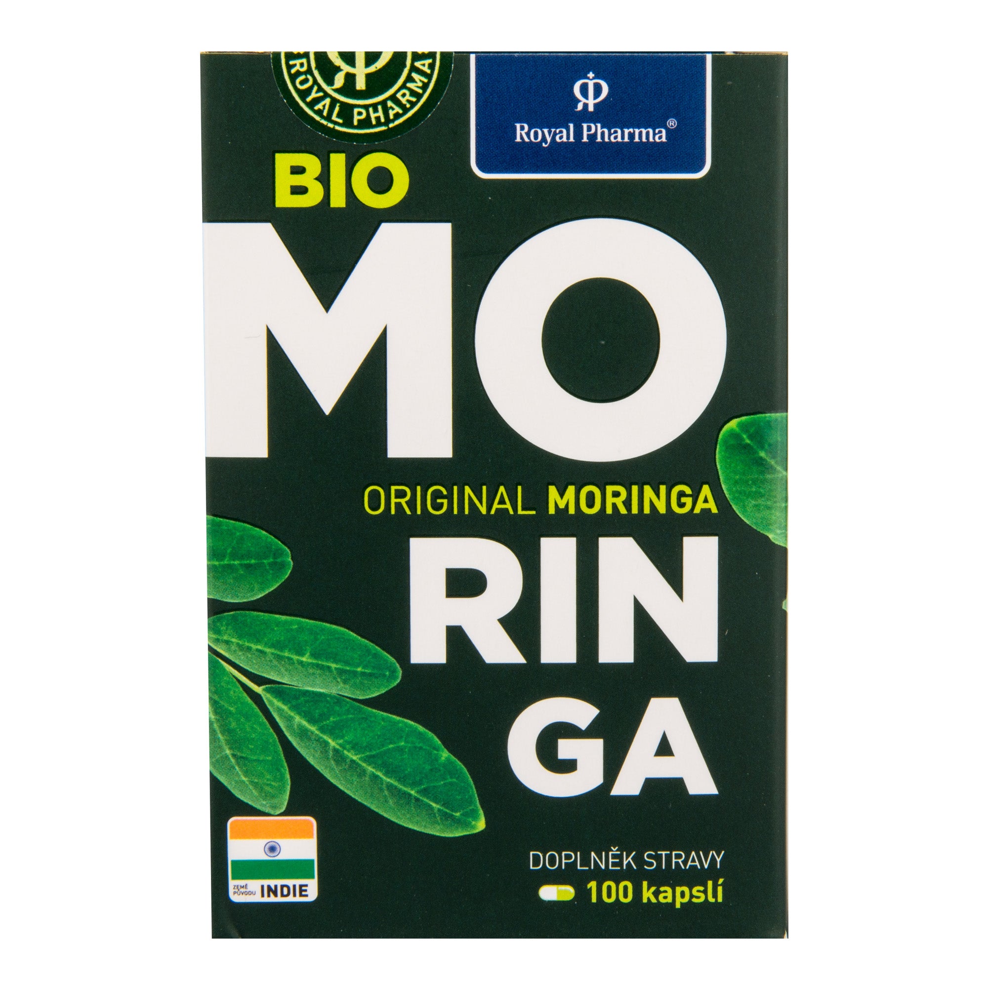 Moringa 100 kapslí 30 g BIO ROYAL PHARMA Moringa 100 kapslí 30 g BIO ROYAL PHARMA