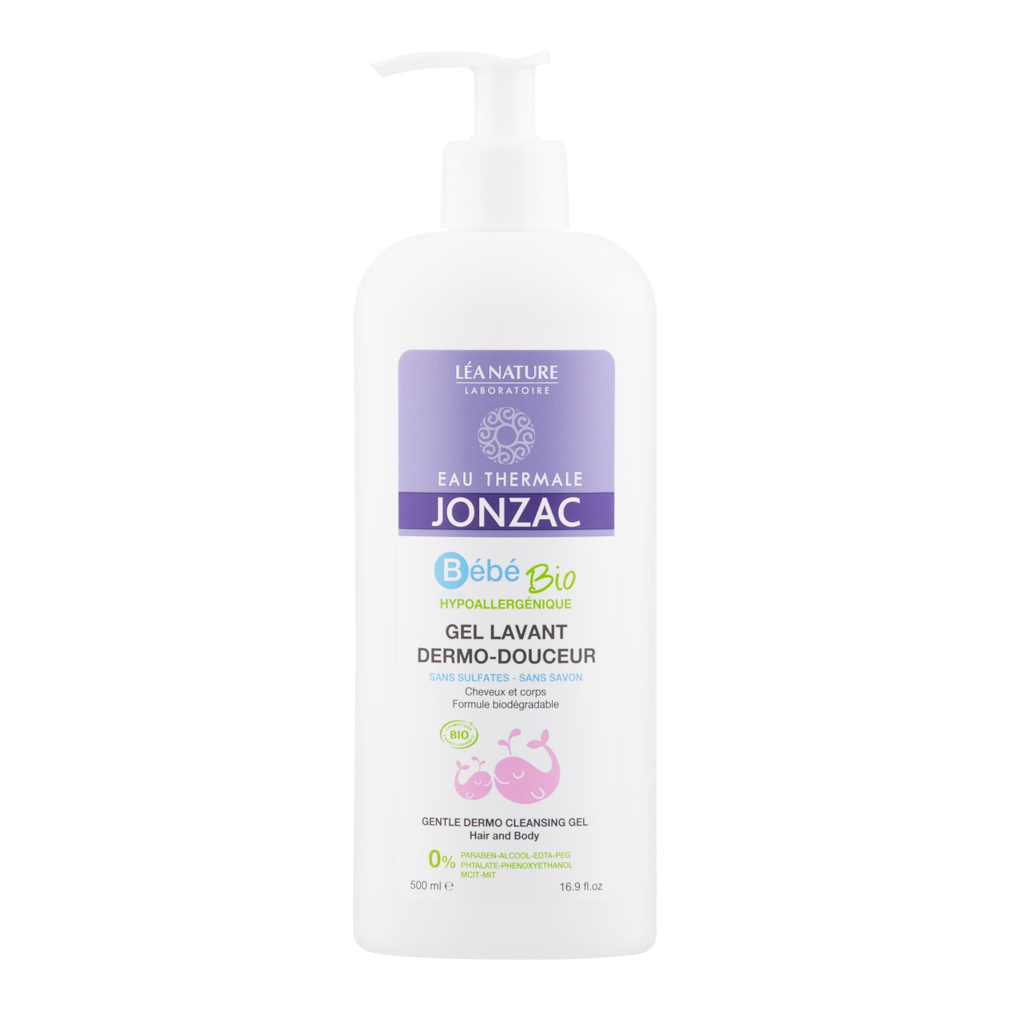 Gel mycí dětský jemný BÉBÉ BIO 500 ml BIO JONZAC Gel mycí dětský jemný BÉBÉ BIO 500 ml BIO JONZAC