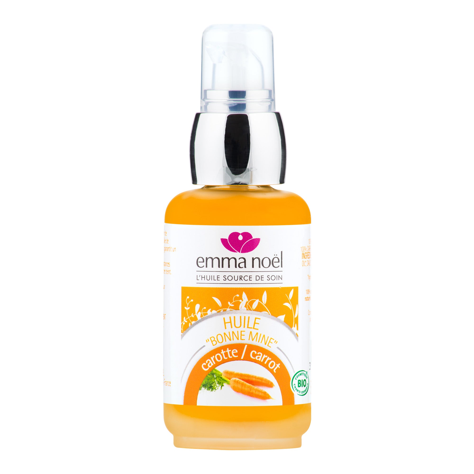 Olej pleťový karotka 50 ml BIO EMMA NOËL Olej pleťový karotka 50 ml BIO EMMA NOËL