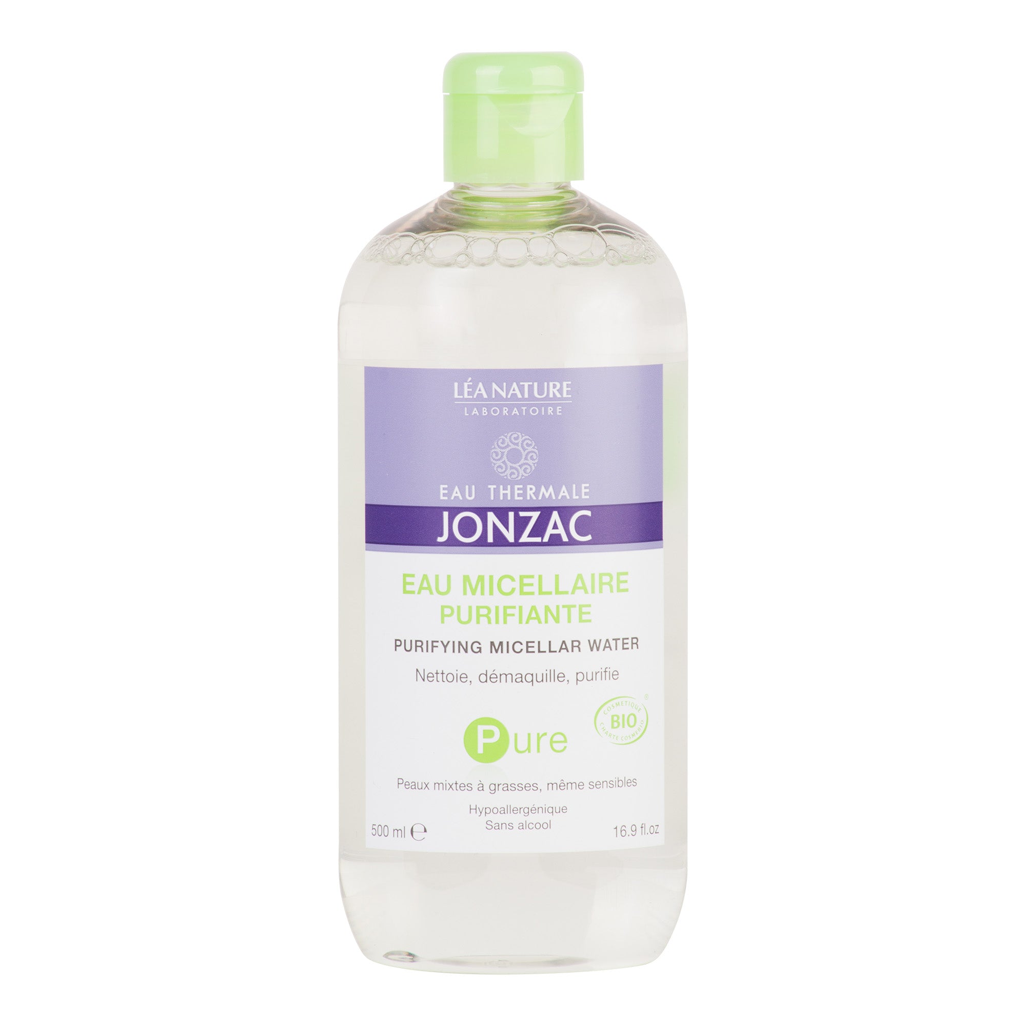 Voda micelární PURE 500 ml BIO JONZAC Voda micelární PURE 500 ml BIO JONZAC