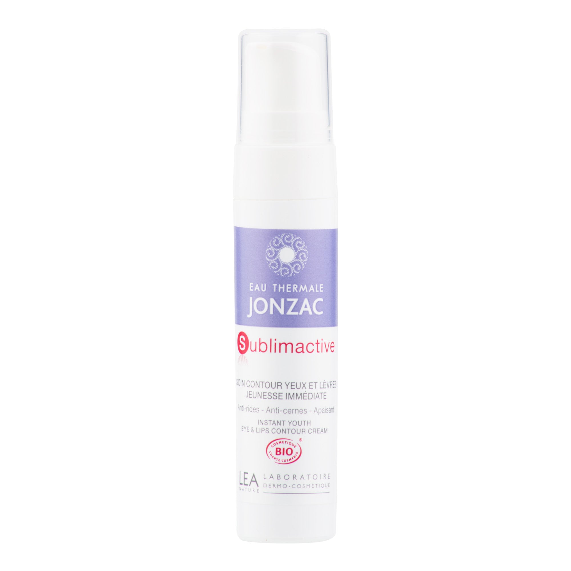 Péče o okolí očí a rtů SUBLIMACTIVE 15 ml BIO JONZAC Péče o okolí očí a rtů SUBLIMACTIVE 15 ml BIO JONZAC