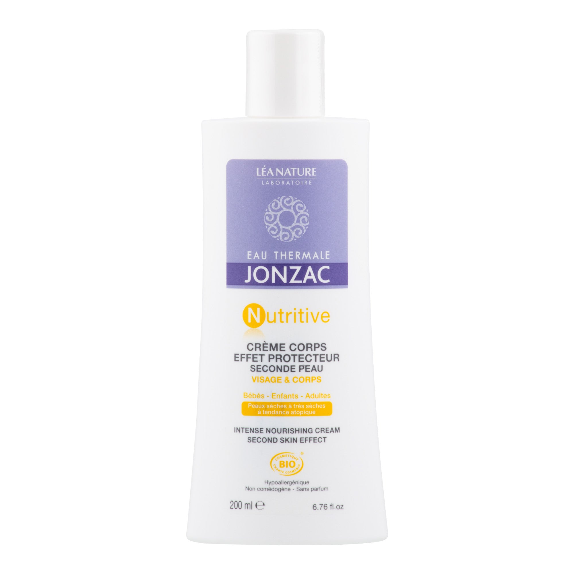 Krém tělový ochranný pro citlivou a velmi suchou pleť 200 ml NUTRITIVE BIO JONZAC Krém tělový ochranný pro citlivou a velmi suchou pleť 200 ml NUTRITIVE BIO JONZAC