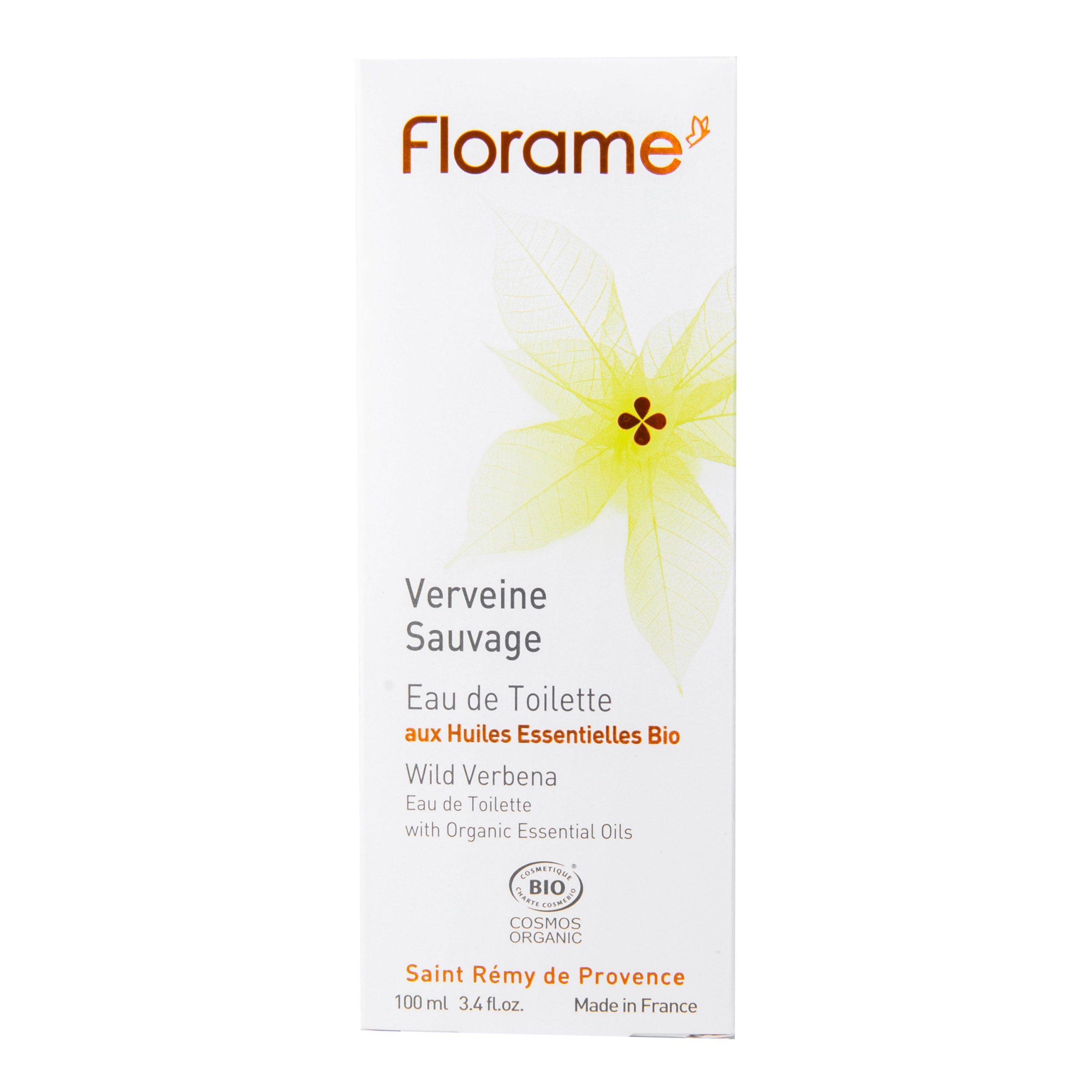 Toaletní voda přírodní VERVEINE SAUVAGE — divoká verbena 100 ml BIO FLORAME Toaletní voda přírodní VERVEINE SAUVAGE — divoká verbena 100 ml BIO FLORAME