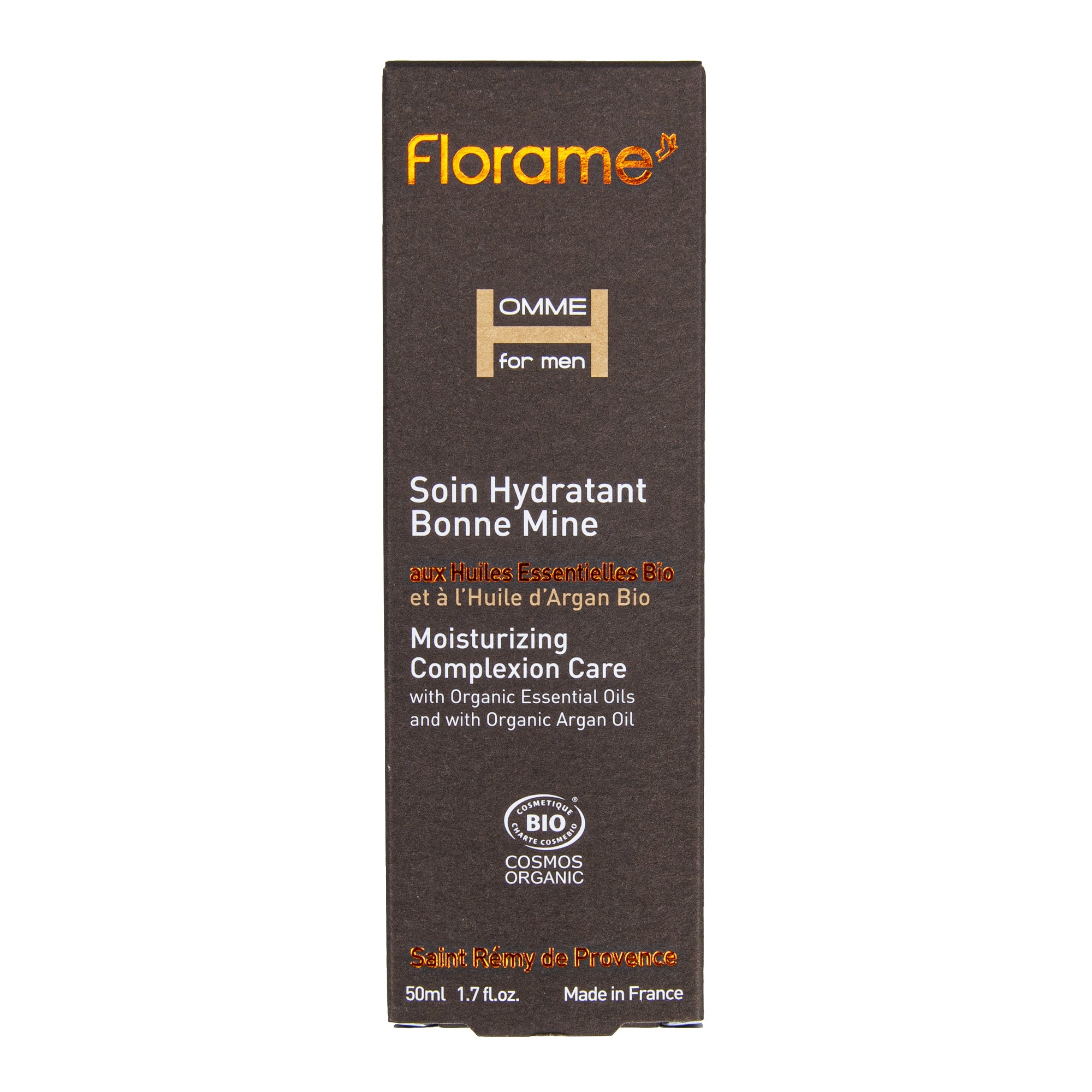 Hydratační péče o pleť HOMME s arganovým olejem 50 ml BIO FLORAME Hydratační péče o pleť HOMME s arganovým olejem 50 ml BIO FLORAME