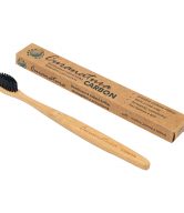 Kartáček zubní bambusový CARBON CURANATURA