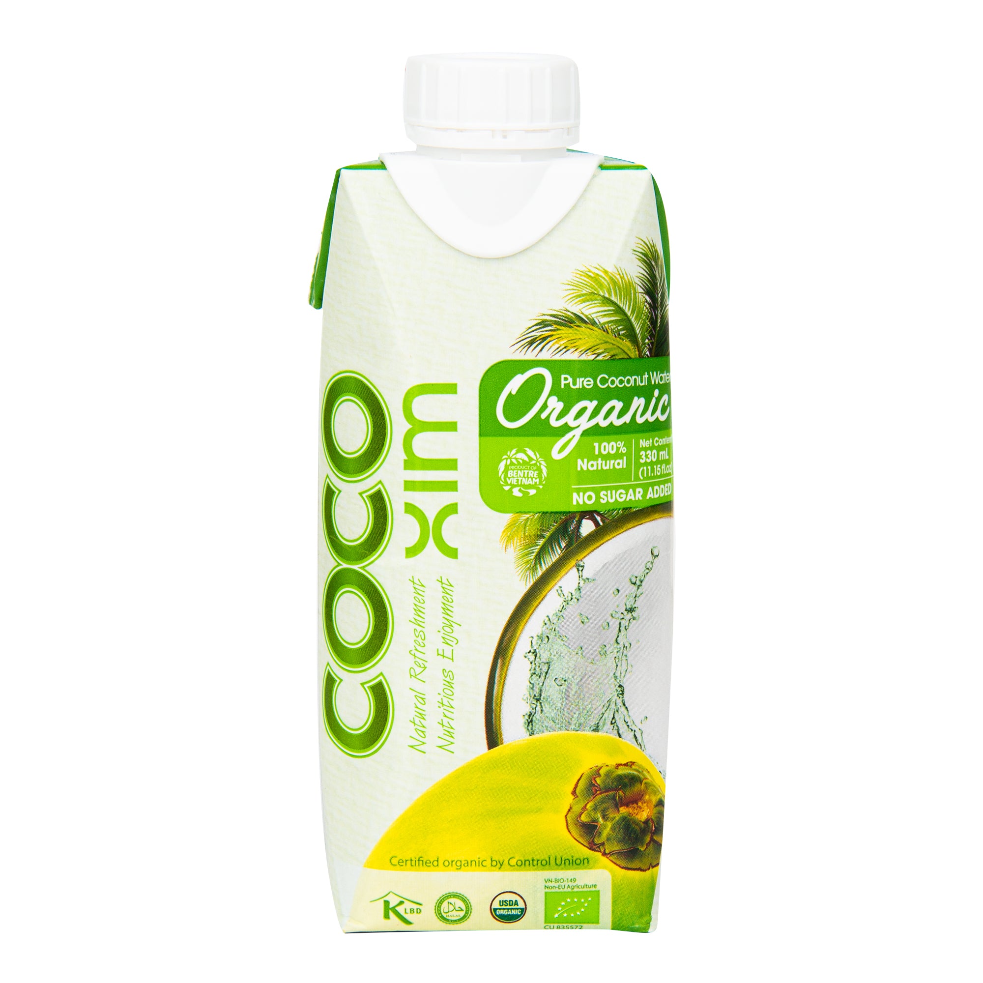 Voda kokosová 330 ml BIO COCOXIM Voda kokosová 330 ml BIO COCOXIM