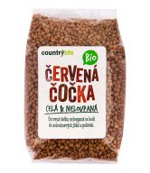 Čočka červená celá neloupaná 500 g BIO COUNTRY LIFE