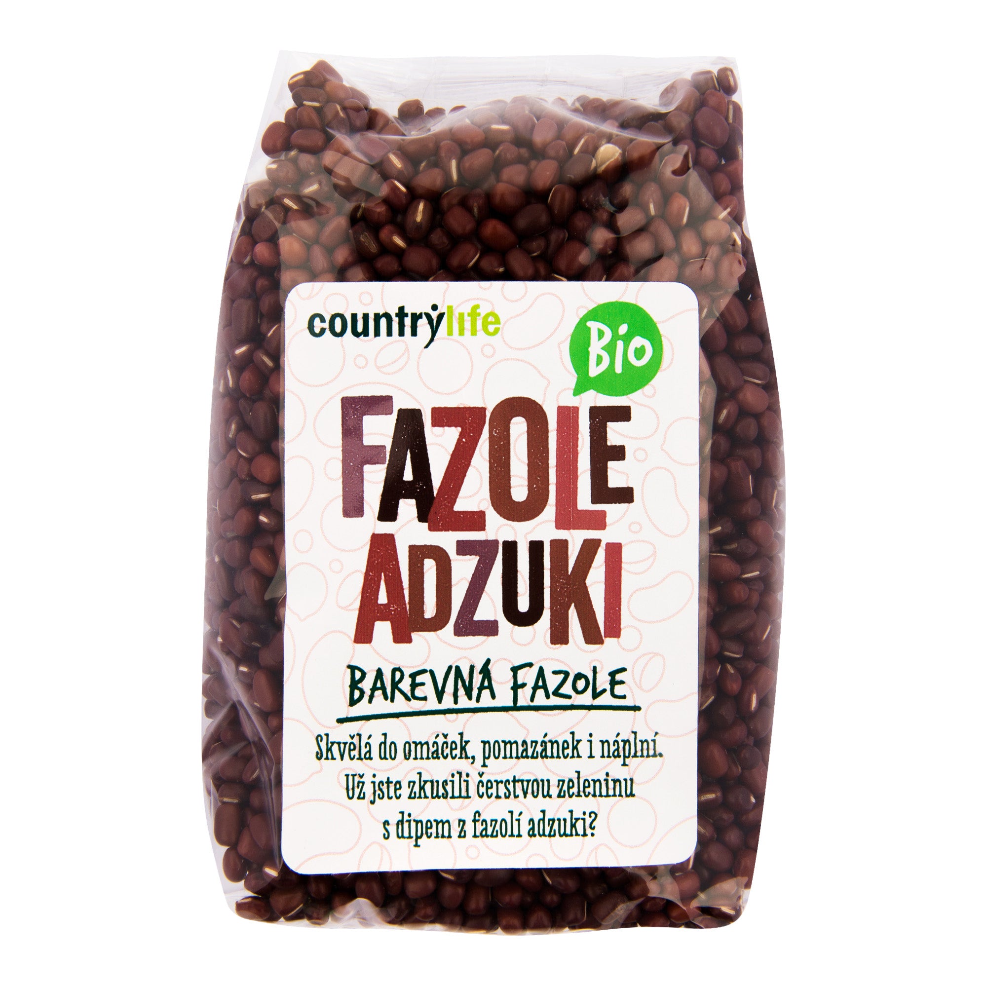 Fazole adzuki 500 g BIO COUNTRY LIFE Fazole adzuki 500 g BIO COUNTRY LIFE