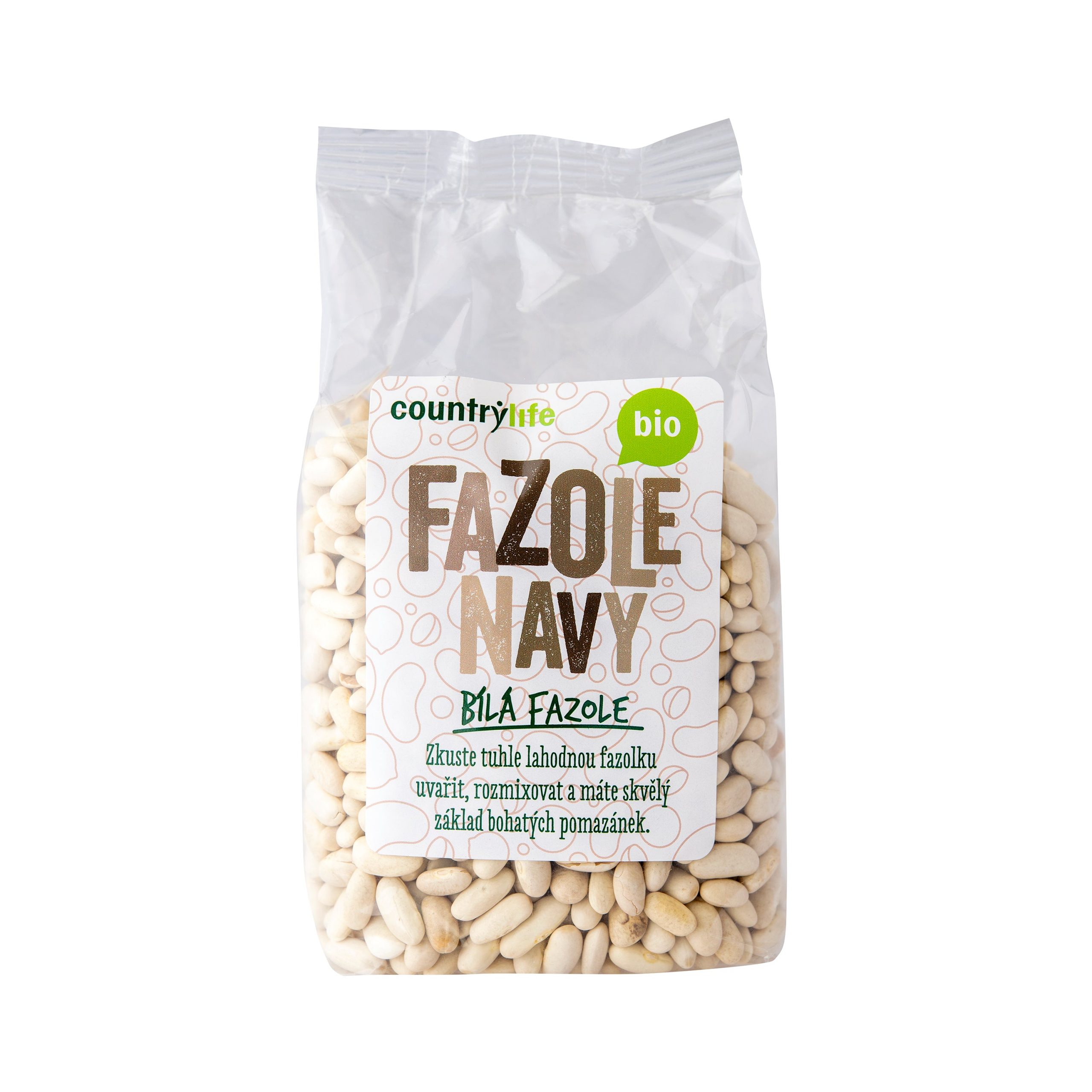 Fazole navy 500 g BIO COUNTRY LIFE Fazole navy 500 g BIO COUNTRY LIFE