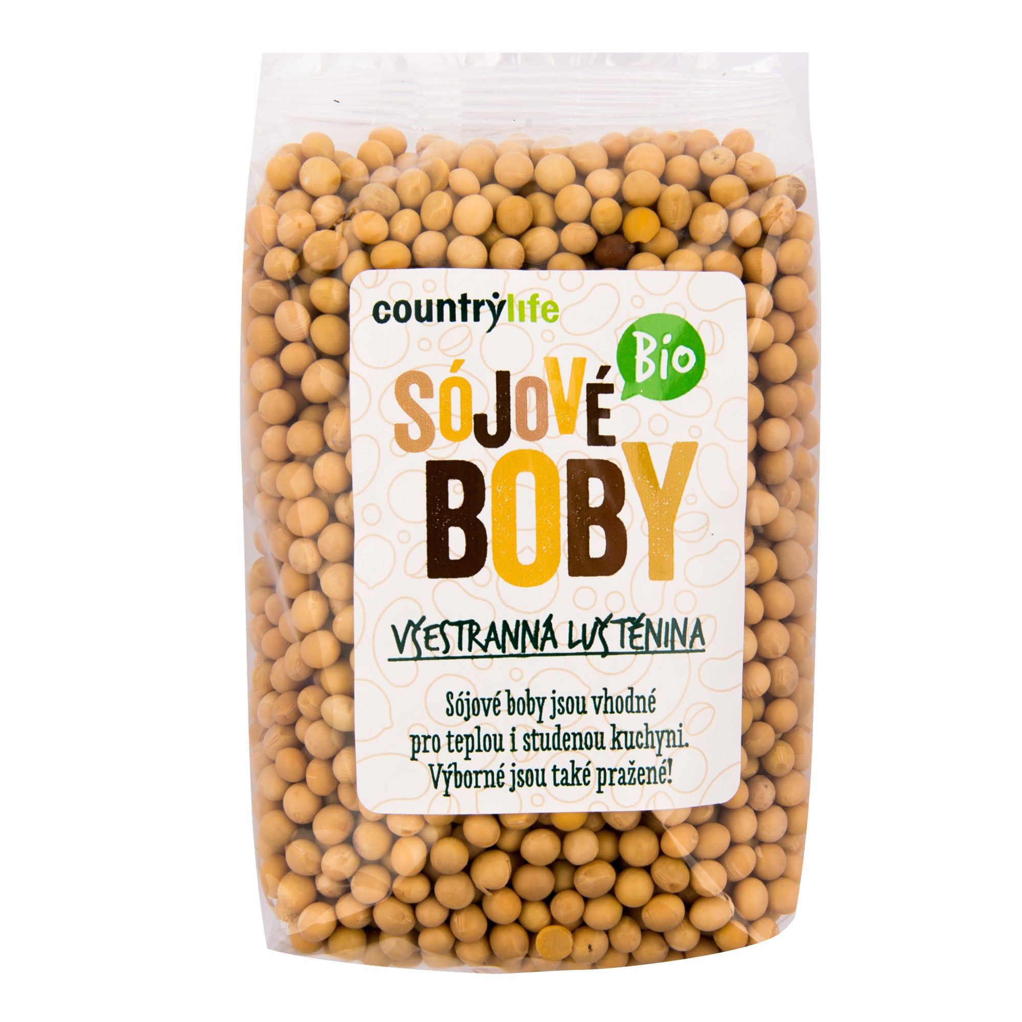 Sójové boby 500 g BIO COUNTRY LIFE Sójové boby 500 g BIO COUNTRY LIFE