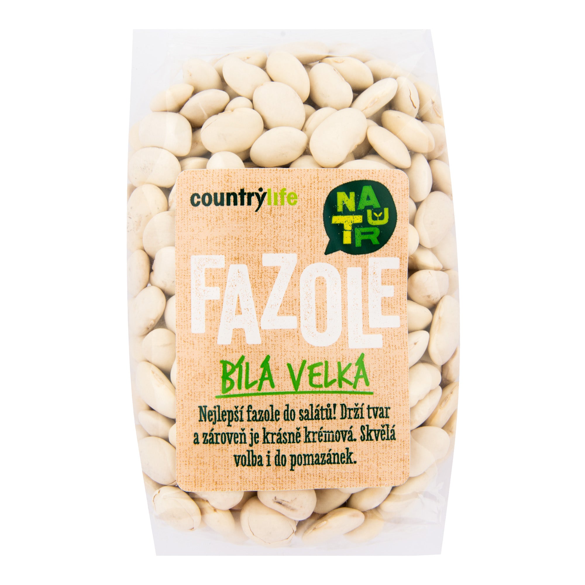 Fazole bílá velká 500 g COUNTRY LIFE Fazole bílá velká 500 g COUNTRY LIFE