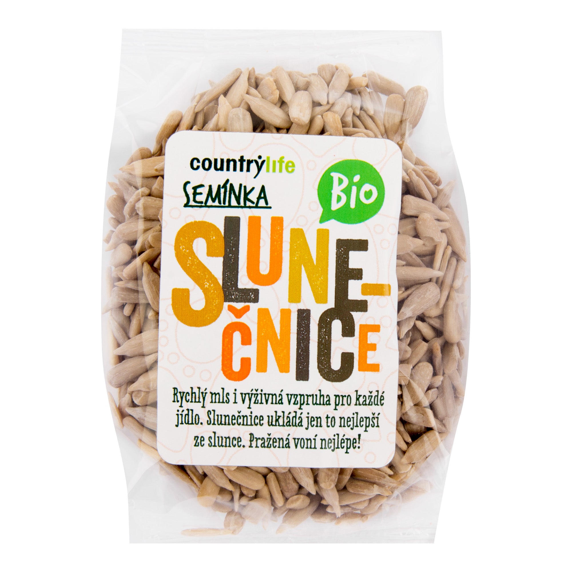 Slunečnicová semínka 100 g BIO COUNTRY LIFE Slunečnicová semínka 100 g BIO COUNTRY LIFE