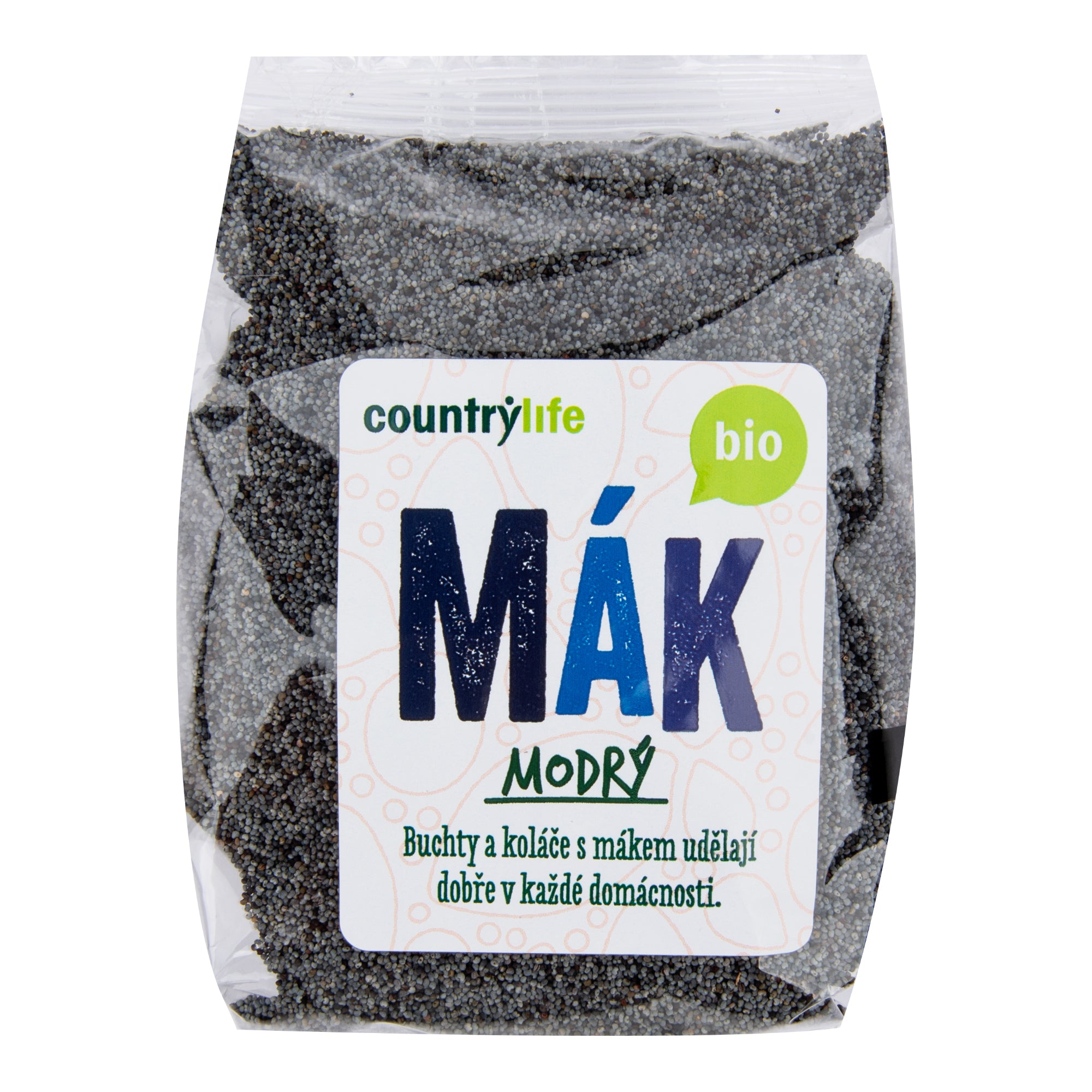 Mák modrý 250 g BIO COUNTRY LIFE Mák modrý 250 g BIO COUNTRY LIFE