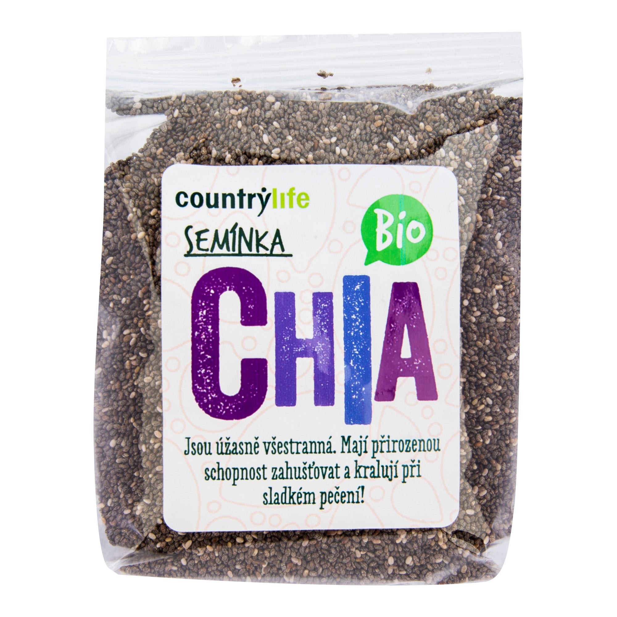 Chia semínka 300 g BIO COUNTRY LIFE Chia semínka 300 g BIO COUNTRY LIFE