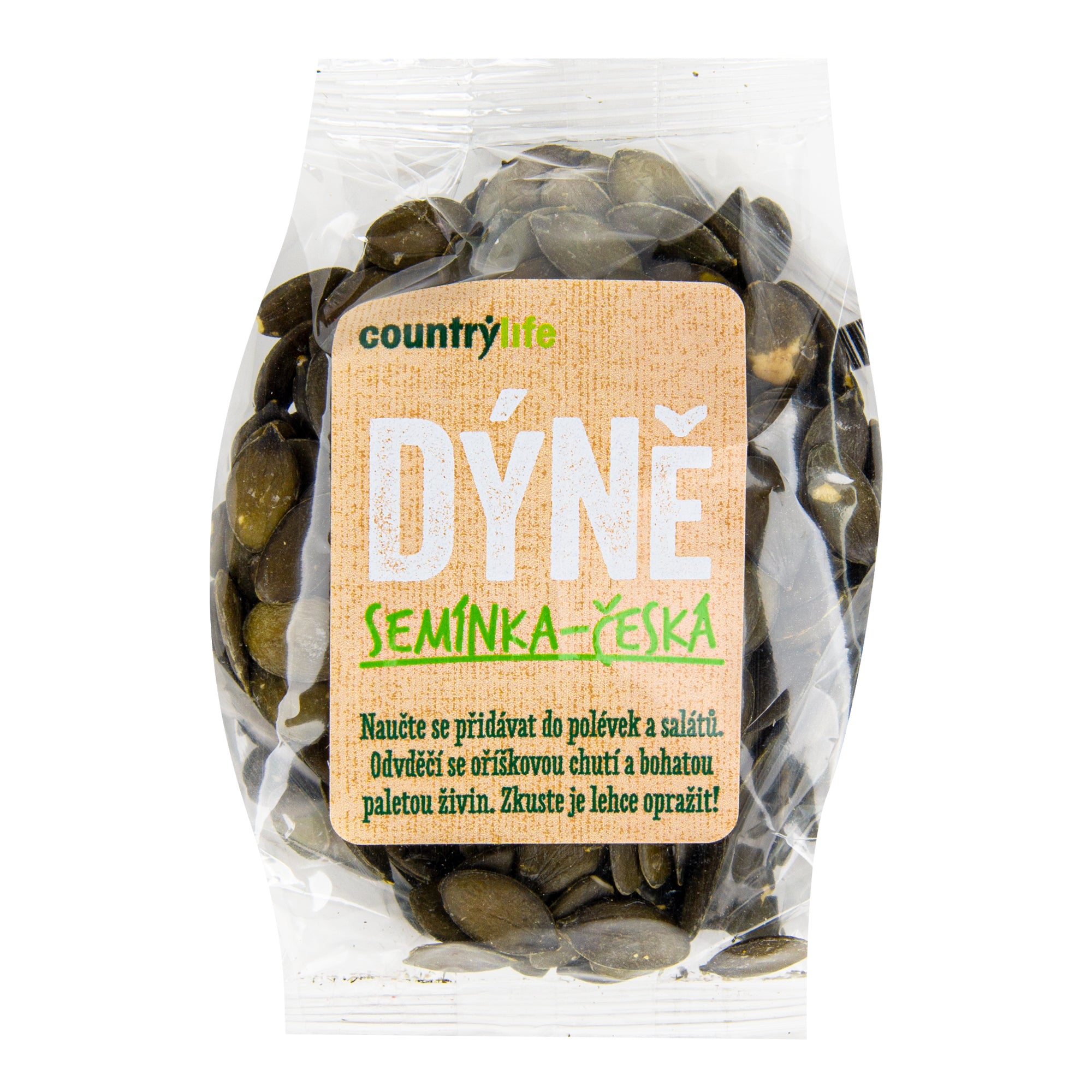 Dýňová semínka česká 100 g COUNTRY LIFE Dýňová semínka česká 100 g COUNTRY LIFE