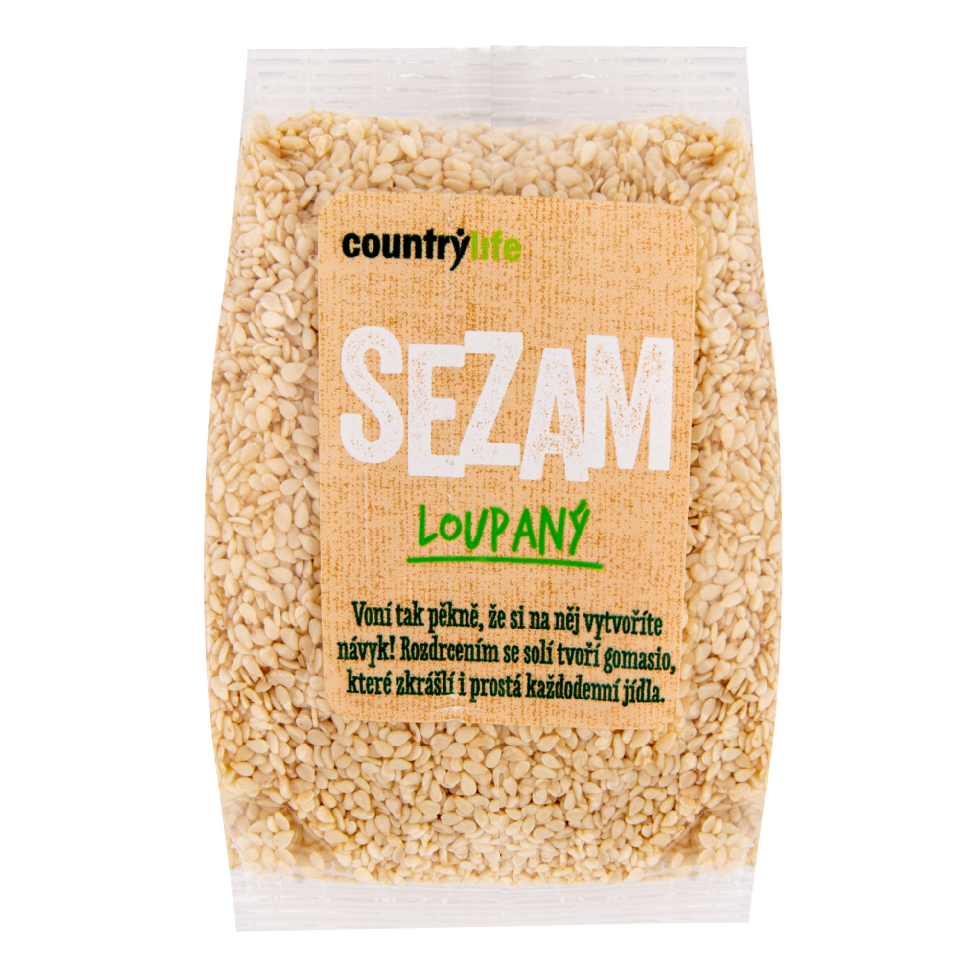 Sezam loupaný 100 g COUNTRY LIFE Sezam loupaný 100 g COUNTRY LIFE